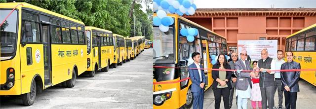 Nepal-India School bus: