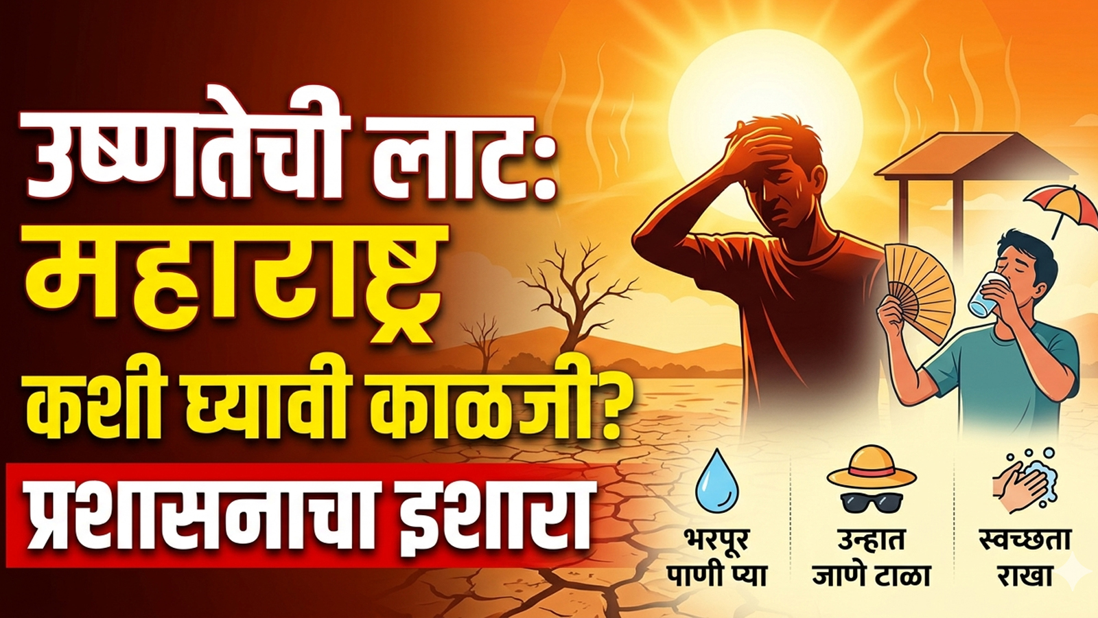 Heatwave Maharashtra उष्णतेच्या लाटेत अशी घ्या काळजी; नागरिकांसाठी प्रशासनाचा इशारा
