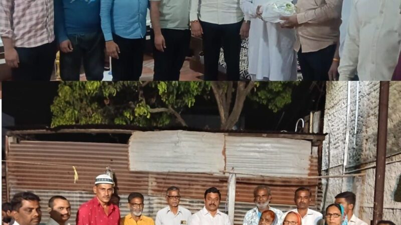 कोरेगावात रमजान ईदनिमित्त मुस्लिम बांधवांना ‘शीरखुर्मा किट’चे घरोघरी वितरण