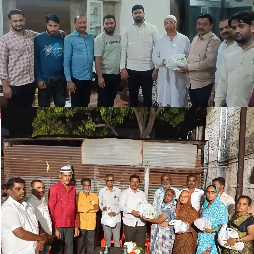कोरेगावात रमजान ईदनिमित्त मुस्लिम बांधवांना ‘शीरखुर्मा किट’चे घरोघरी वितरण