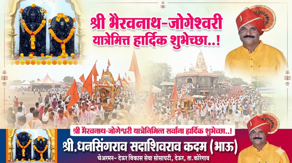 Yatra 2026 देऊरला यात्रेनिमित्त चेअरमन चषक कब्बडी स्पर्धा, बाणेर पुणे ठरले विजेते, वाघेश्वर चरोली उपविजेता! 2 dhansing Kadam