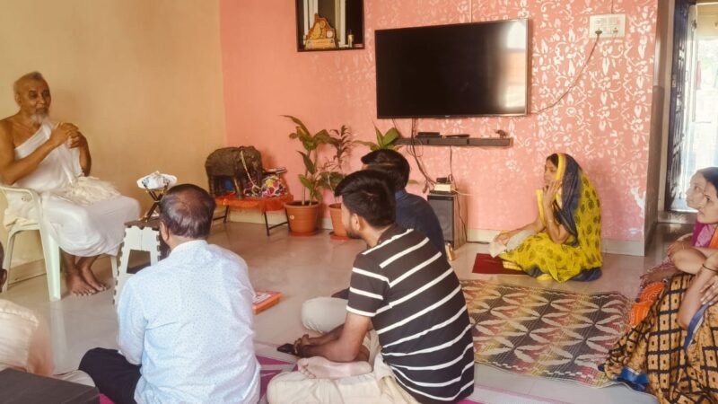 संसार ही केवळ एक ‘धर्मशाळा’; मनुष्य इथे मालक नाही तर फक्त पाहुणा – आचार्य श्री राजरक्षितसूरि