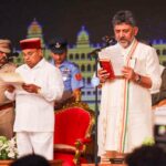 DK Shivakumar Karnataka CM :कर्नाटकात आता 'डीके पर्व'! काँग्रेसचे 'संकटमोचक' डी. के. शिवकुमार यांनी घेतली मुख्यमंत्रीपदाची शपथ DK Shivakumar