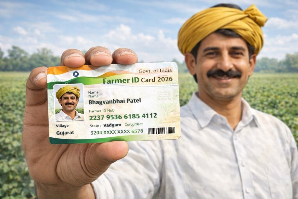 Farmer ID: शेतकऱ्यांसाठी 'फार्मर आयडी' अनिवार्य! तो कसा, कुठे आणि का काढायचा? वाचा अधिकृत शासकीय नियम 1 Farmer ID: शेतकऱ्यांसाठी ‘फार्मर आयडी’ अनिवार्य! तो कसा, कुठे आणि का काढायचा? वाचा अधिकृत शासकीय नियम